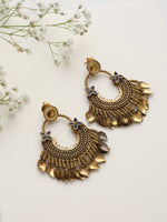 Thumbnail for trueBrowns Brass Contemporary Tassel Earrings - Distacart