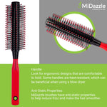 Thumbnail for MiDazzle Hair Brush (Red) MIHB0033 - Distacart