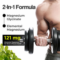 Thumbnail for Health Veda Organics Magnesium Glycinate Capsules