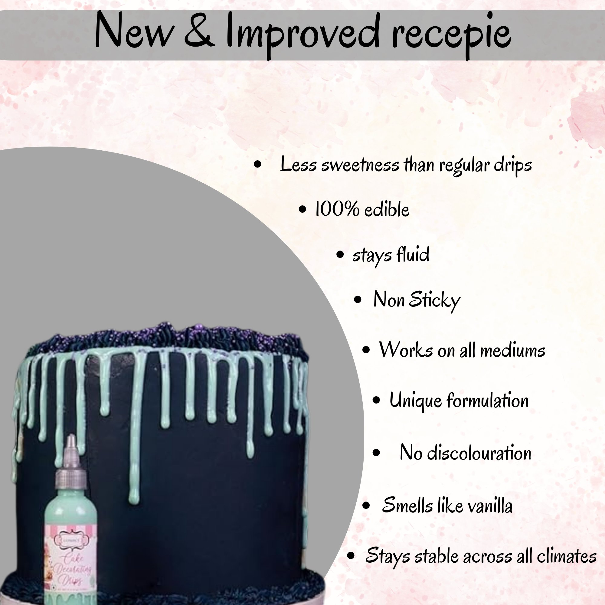 mint green drips110 gms