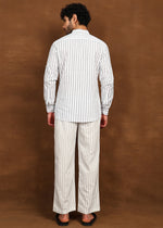 Thumbnail for Fabmade Drift Pinstripe Linen Co-Ord Set - Distacart