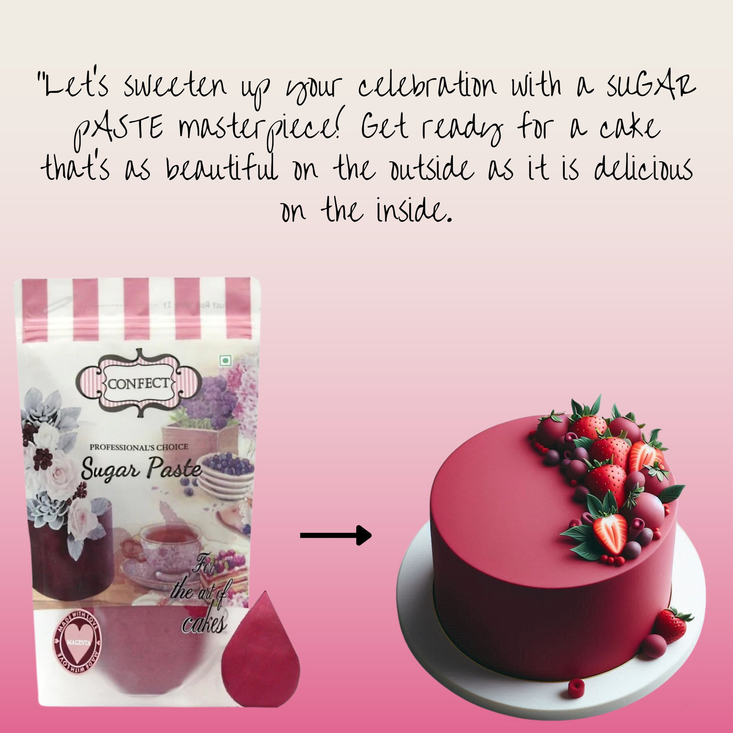 burgundy fondant edible sugarpaste 1kg