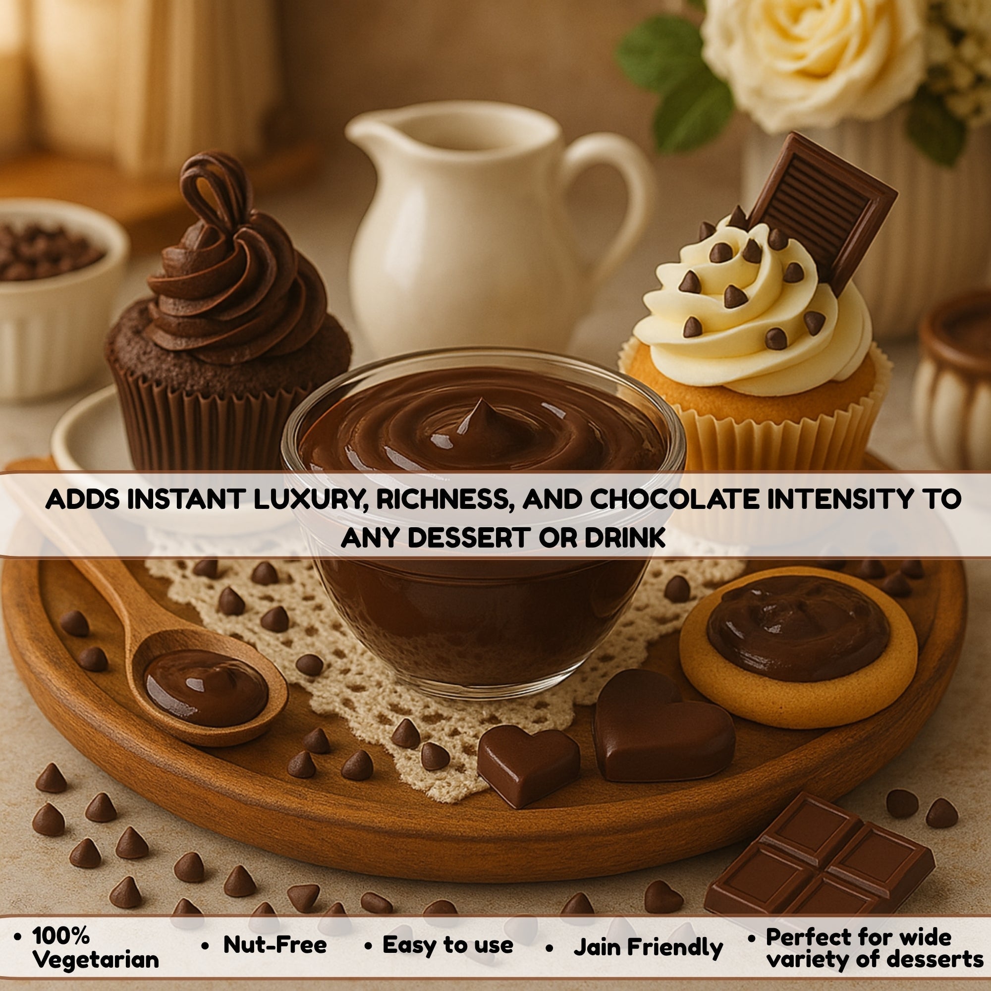chocolate sauce