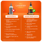 Thumbnail for Careberry Organic Cold Pressed Castor Oil (Arandi Oil) - Distacart
