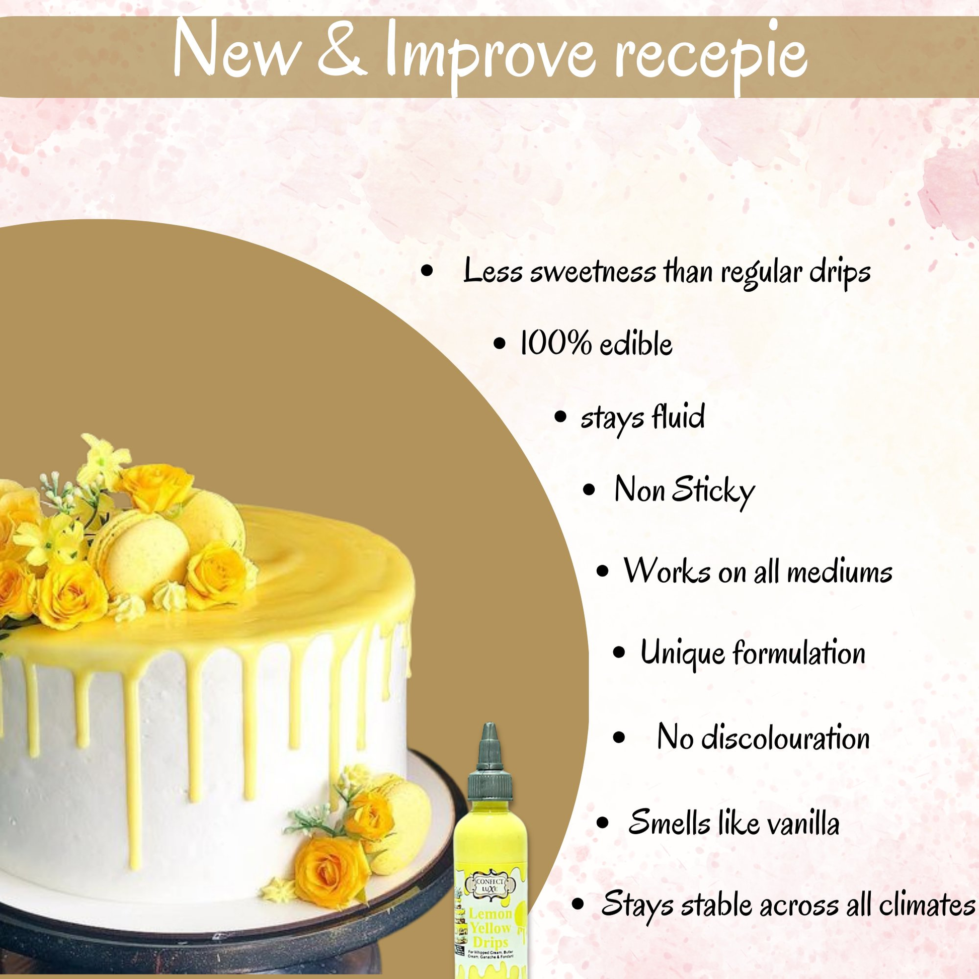 lemon yellow drips110 gms