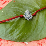 Thumbnail for trueBrowns 925 Sterling Silver Lord Ganesh Idol Thread Rakhi - Distacart