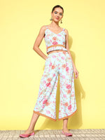 Thumbnail for Ahalyaa Women Floral Printed Co-Ords - Distacart