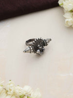 Thumbnail for trueBrowns Silver Tone Ghungroo Ring - Distacart