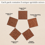 Thumbnail for confect sprinkles for cakes cupcakes decoration usp 15crimson pink copy