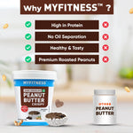 Thumbnail for Myfitness High Protein Dark Chocolate Peanut Butter Crispy