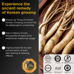 Thumbnail for Health Veda Organics Plant Based Korean Red Ginseng Capsules - Distacart