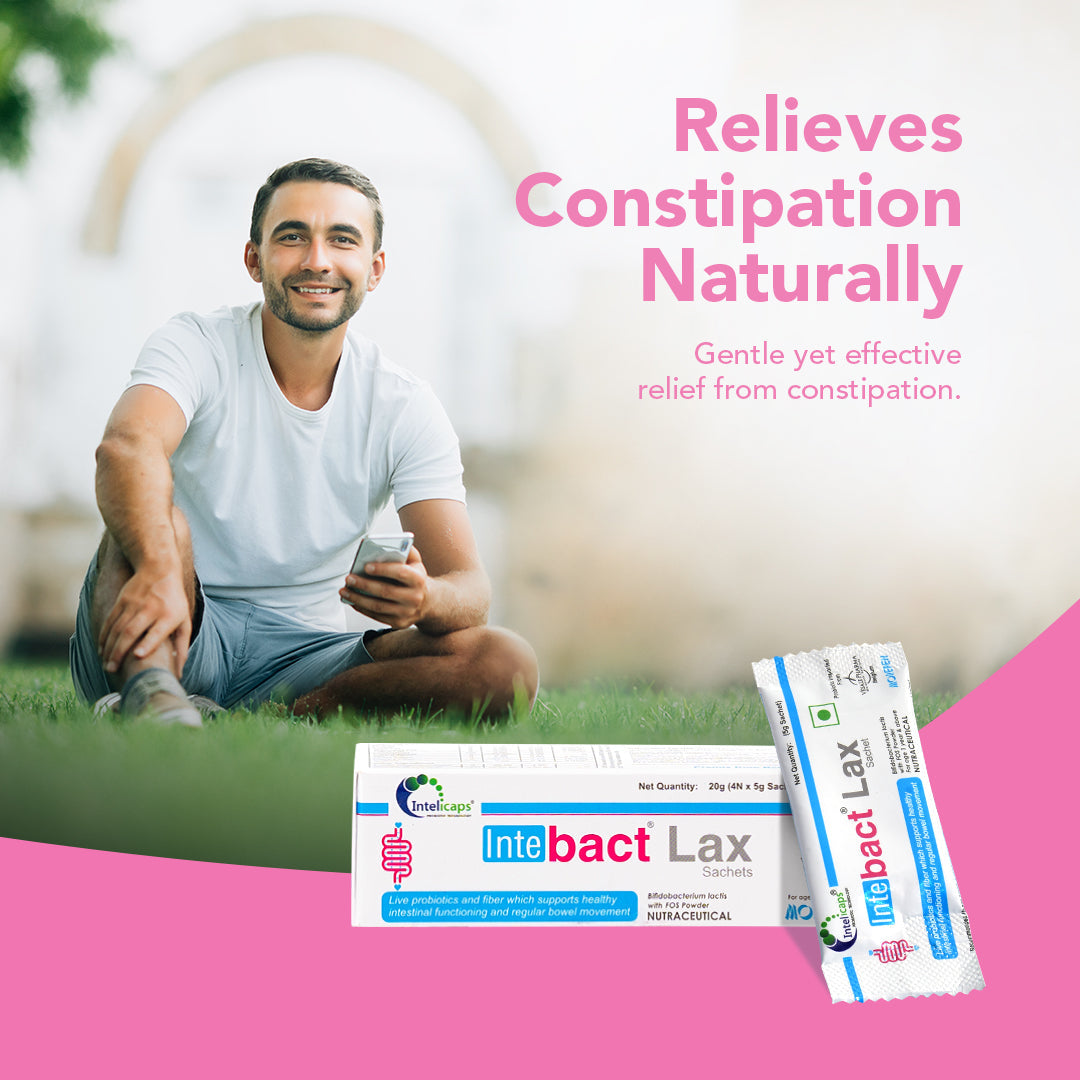 Dr. Morepen Intebact Probiotic Laxative – Best Solution For Constipation Relief