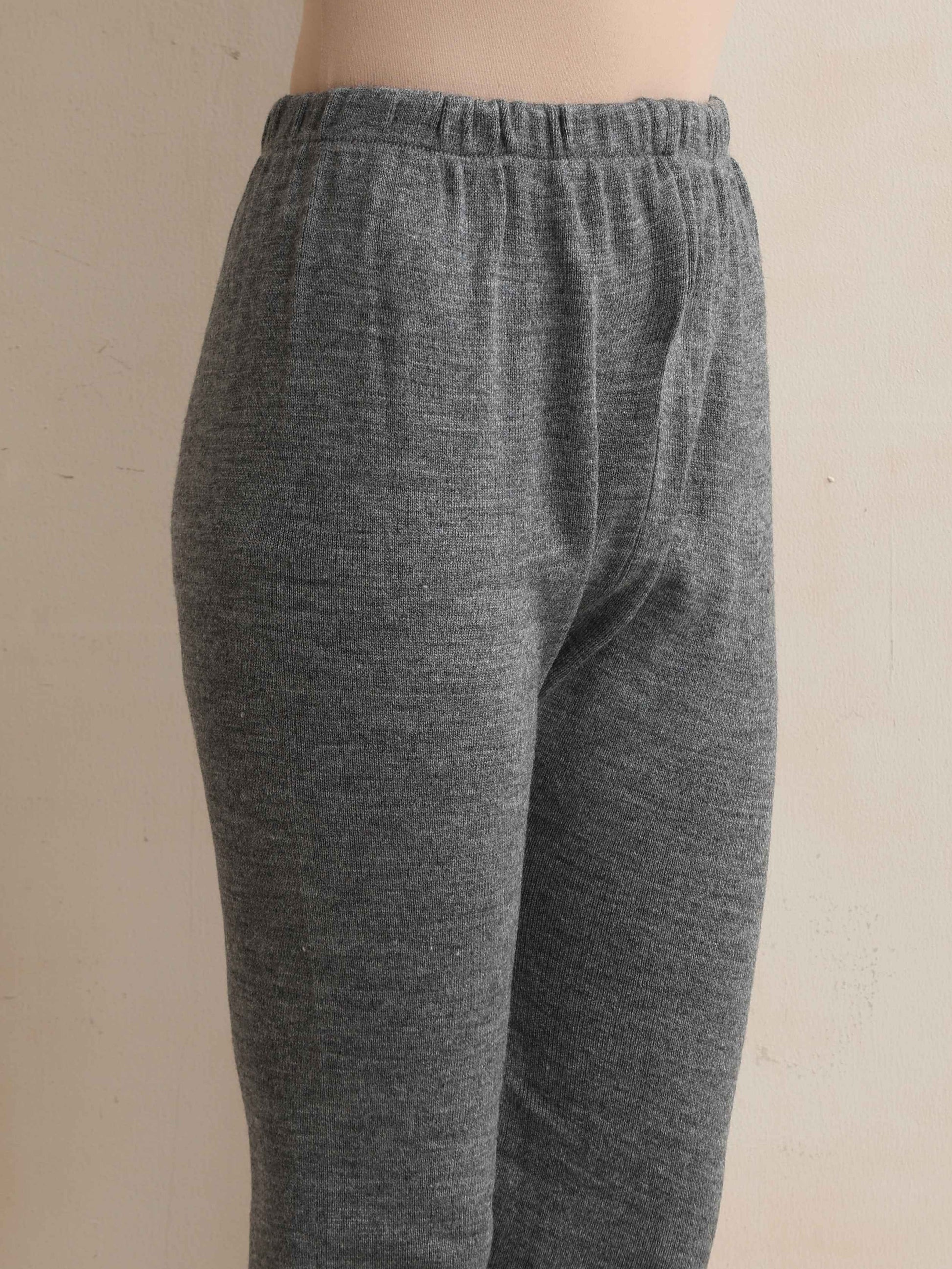 trueBrowns Grey Woollen Leggings - Distacart
