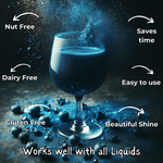 Thumbnail for poppy blue edible luster dust 5 g