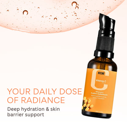 EOB 20% Vitamin C Serum with Hyaluronic Acid Face Serum - Distacart