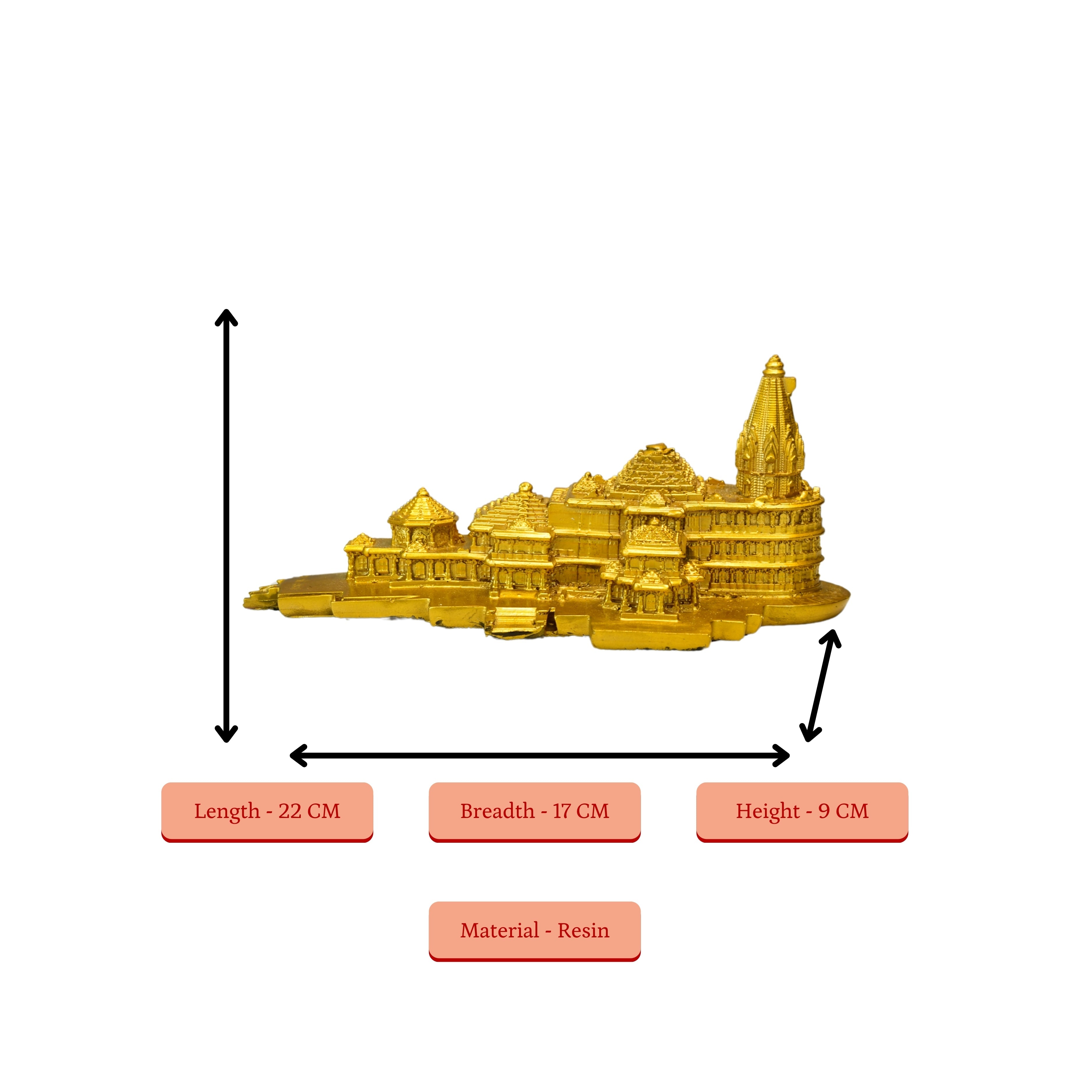 Sowpeace Resin Ram Mandir