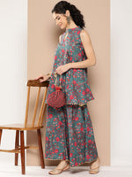 Thumbnail for Ahalyaa Women Floral Printed Co-Ords - Distacart