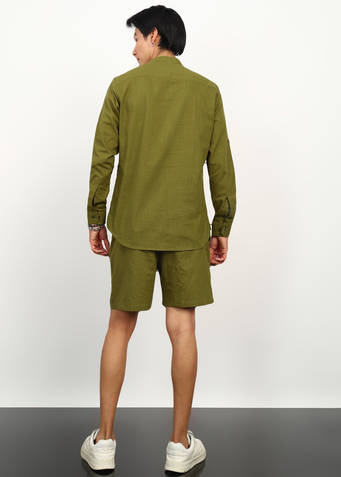 Fabmade Olive Breeze Co-Ord Set - Distacart