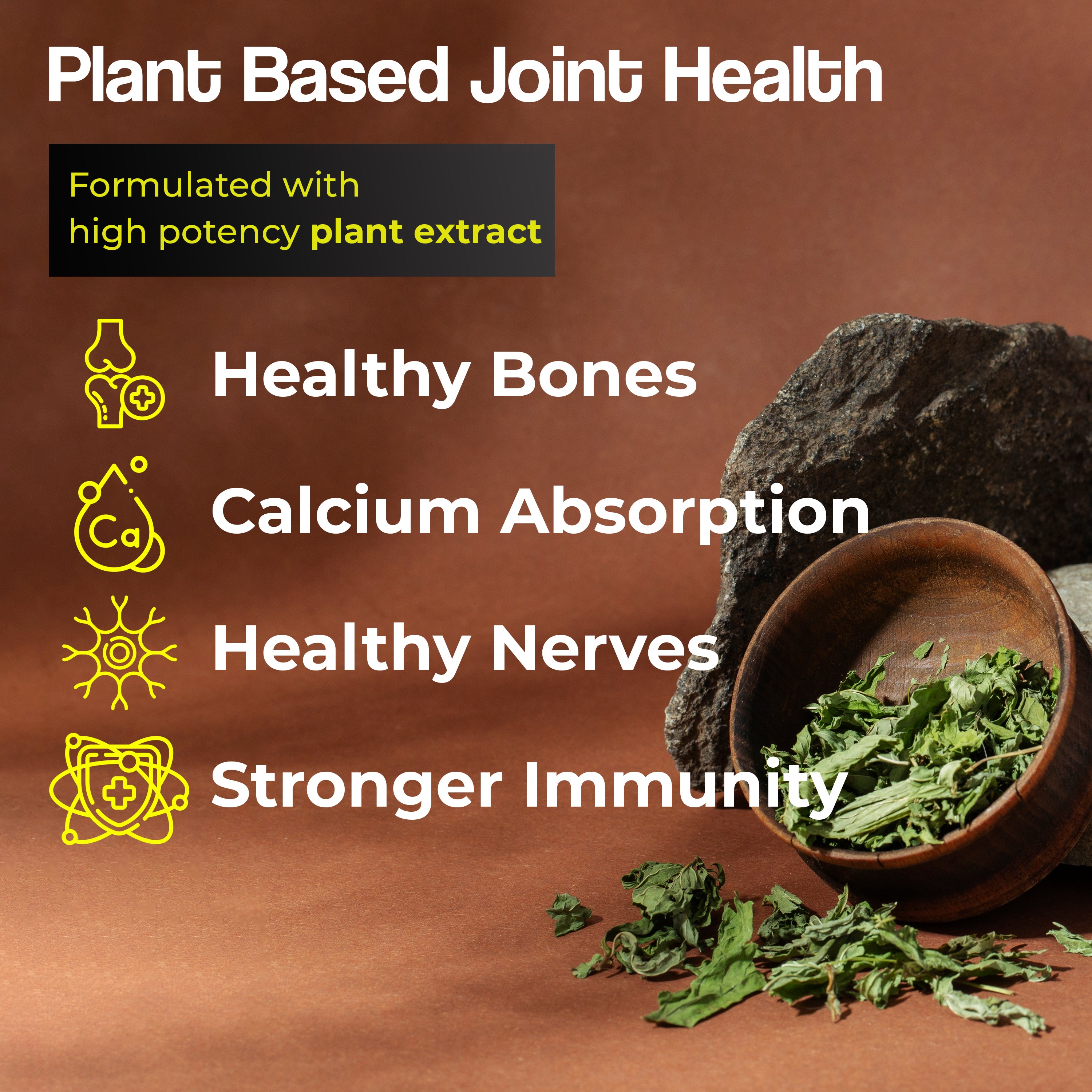 Health Veda Organics Calcium Magnesium & Zinc Vitamin D3 & B12 Tablets - Distacart