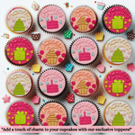 Thumbnail for confect celebration toppers for cakes cupcakes celebration toppers for cupcake cake decoration 100gms ct 08