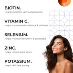 Thumbnail for Health Veda Organics Plant Based Skin Radiance Collagen Builder Capsules - Distacart