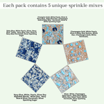 Thumbnail for confect boys baby shower sprinkles gender reveal sprinkles birthday sprinkles pack of 5 baby shower 29