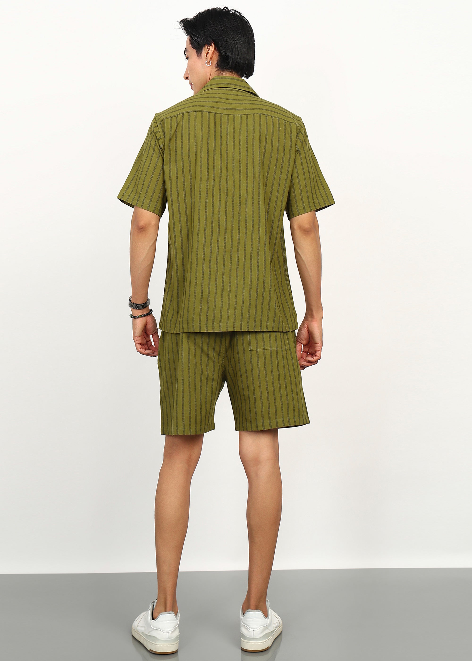 Fabmade Olive Breeze Co-Ord Set - Distacart