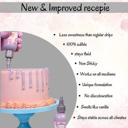 luscious lavender drips110 gms