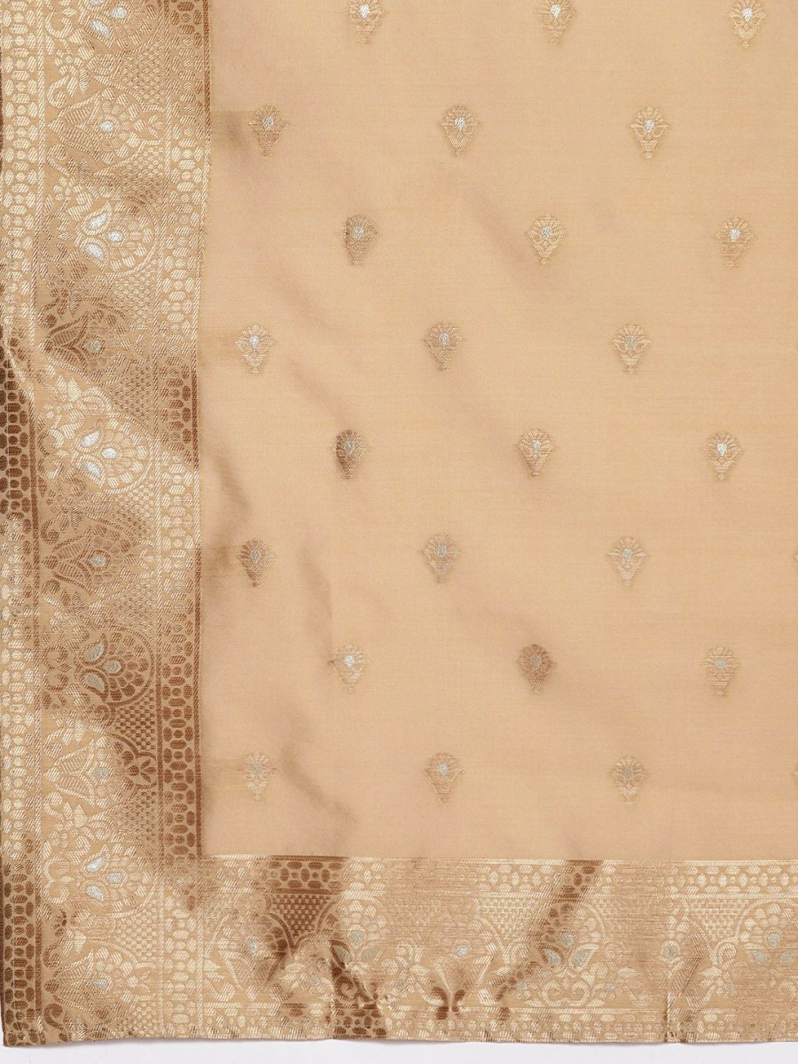 Ahalyaa Woven Design Ethnic Motifs Unstitched Dress Material - Distacart