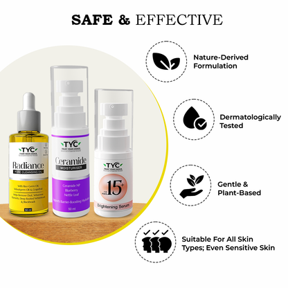 TYC Ultimate Trio for Skincare Transformation For Ages 15+ - Dista