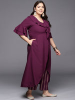 Thumbnail for Ahalyaa Women Plus Size Tunic with Trousers - Distacart