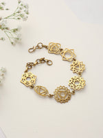 Thumbnail for trueBrowns Brass Mandala Braclette - Distacart
