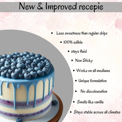 poppy blue drips110 gms