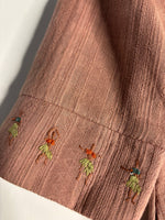 Thumbnail for trueBrowns Blush Pink Gauza Co-ord Set