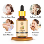 Thumbnail for Nuerma Science Pure Ginger Oil For Skin, Body & Hair Care