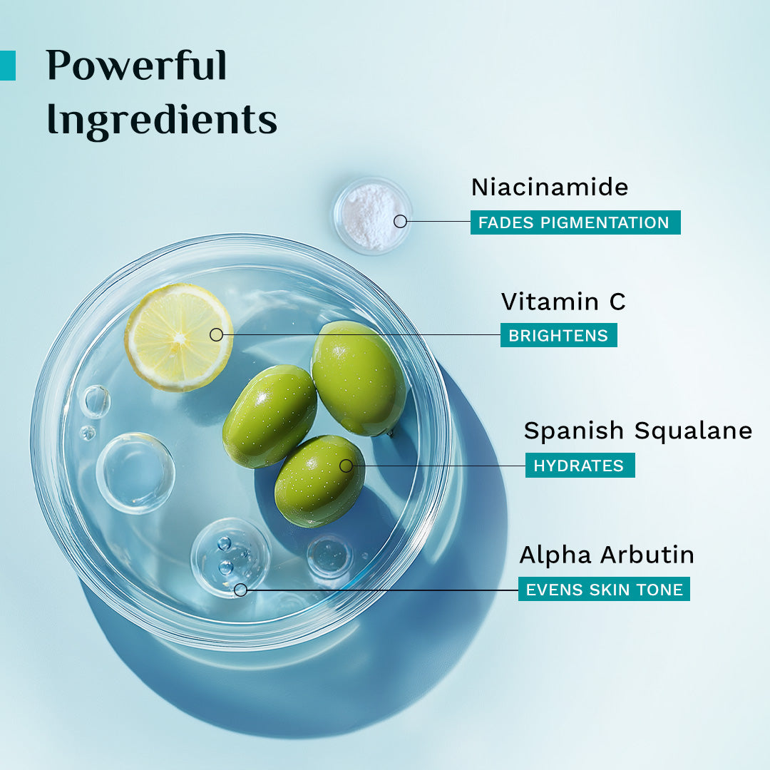 Pilgrim Glow Moisturizer Face Cream With Niacinamide & Vitamin C For Glowing Skin, Dry Skin Hydration, Non-Greasy - Distacart
