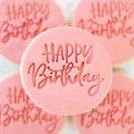 Thumbnail for celebration stencils toppers cutters celebration topper cutter happy birthday 01