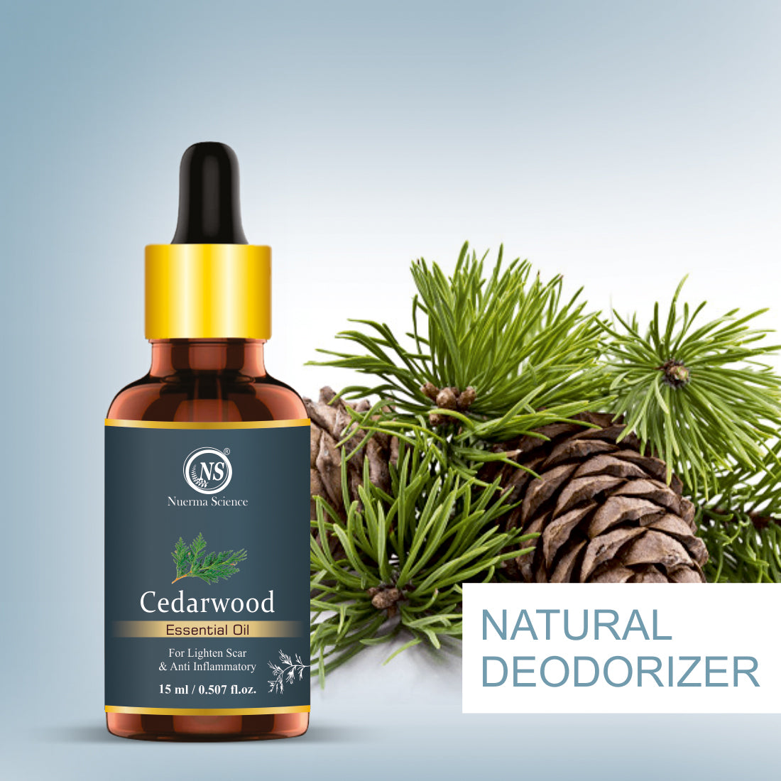 Nuerma Science Cedarwood Essential Oil - Distacart