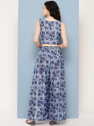 Ahalyaa Printed Ethnic Co-Ords - Distacart