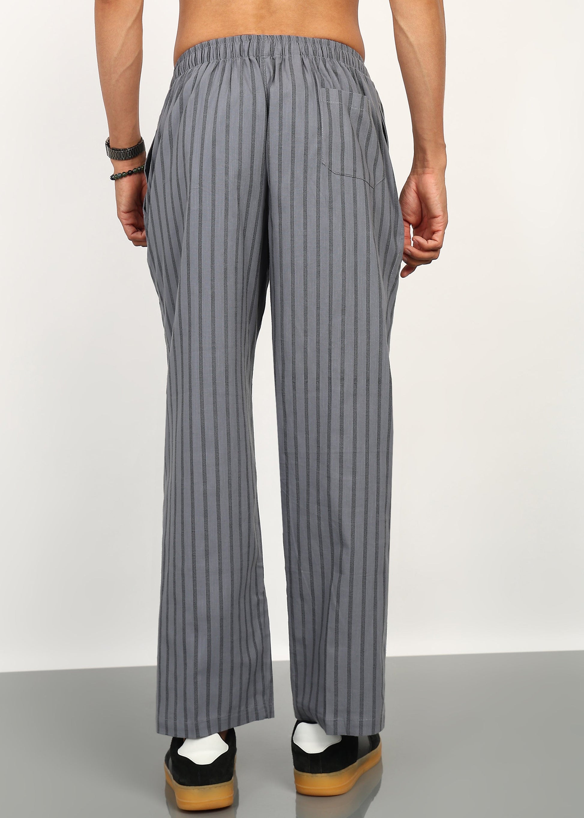 Fabmade Graphite Flow Trousers - Distacart