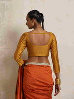 Thumbnail for trueBrowns Gold Silk Blouse