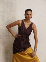 Thumbnail for trueBrowns Cola Silk Kurta Set