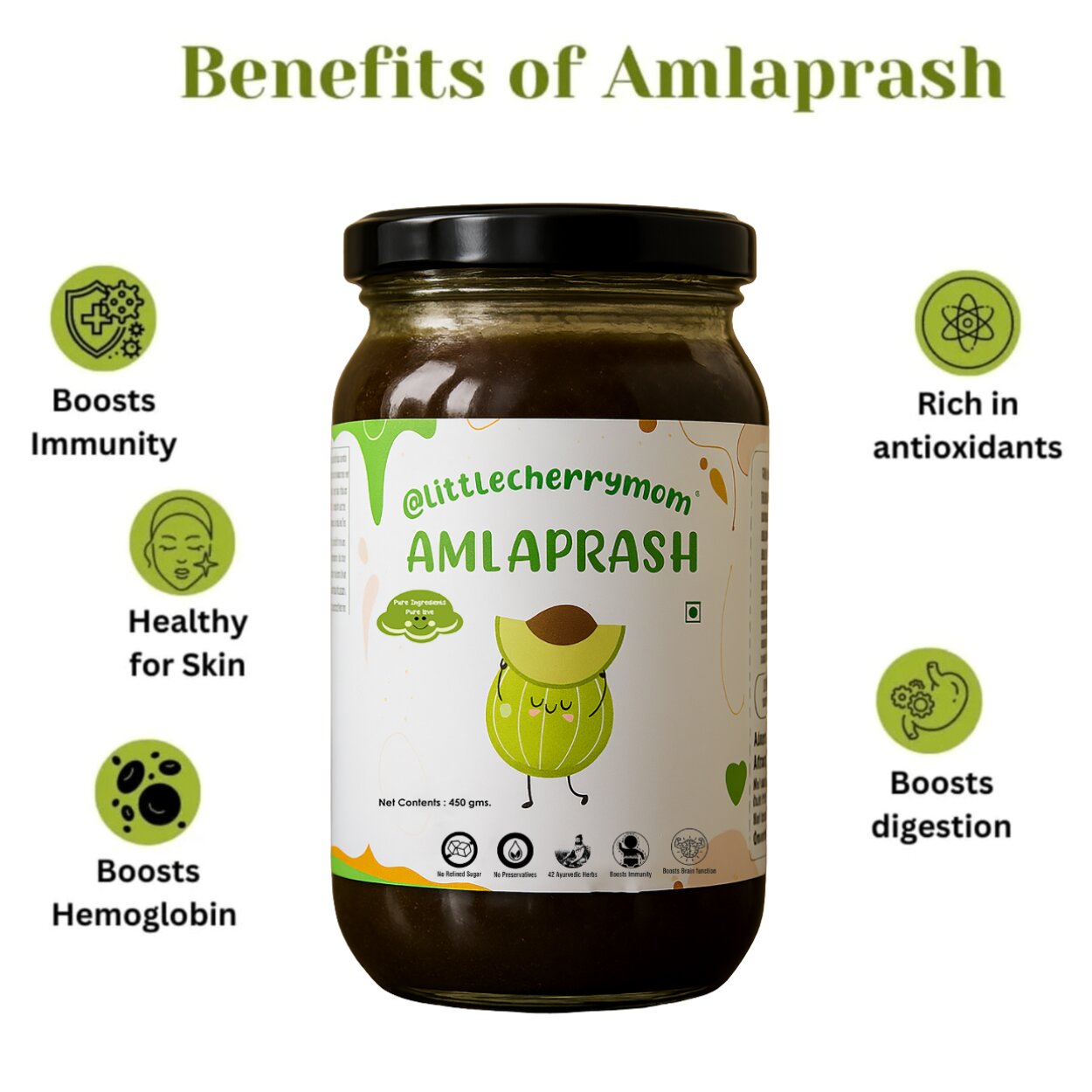Littlecherrymom Amlaprash (Chawanprash) - Distacart