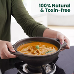 Thumbnail for The Indus Valley CASTrong Cast Iron Cookware Set: Tawa + Fry Pan + Wok Kadai, Kitchen set for Home, Pre-seasoned,100% Pure Cast Iron Cookware,Toxin-free Pots and Pans,Tadka Pan