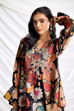 Thumbnail for BulBul Ojasvi Black Chanderi Co-Ord Set