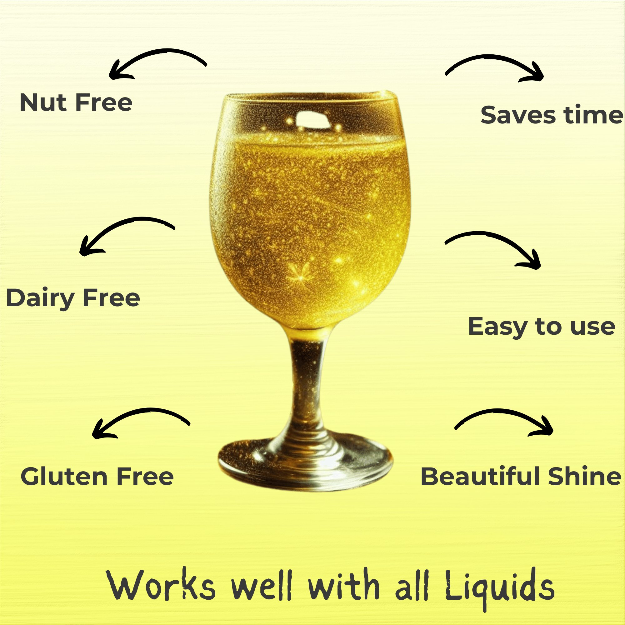 sunflower yellow edible luster dust5 g