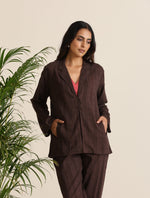 Thumbnail for trueBrowns Cola Cotton Dobby Pant Suit Set