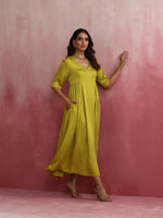 Thumbnail for trueBrowns Modal Lime Green Dress - Distacart