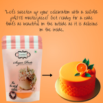 Thumbnail for confect fluorescent orange sugarpaste br b 250 gms b