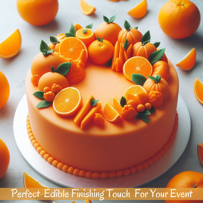 confect fluorescent orange sugarpaste br b 1 kg b